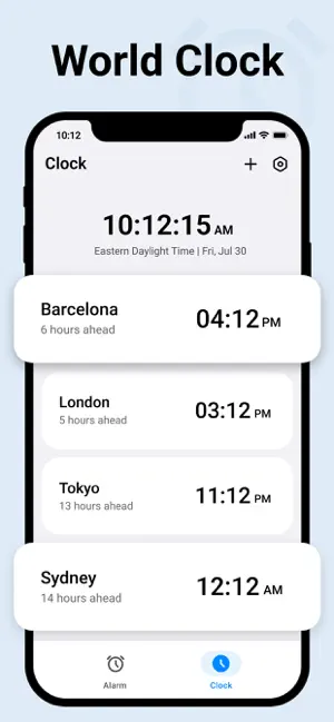 Clock - Wake Up Gently screenshot 3