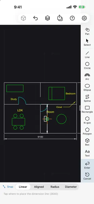 PocketCAD - DXF Viewer screenshot 2