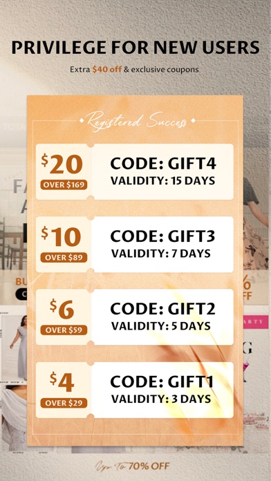 Rosewe-Online Shopping Screenshot