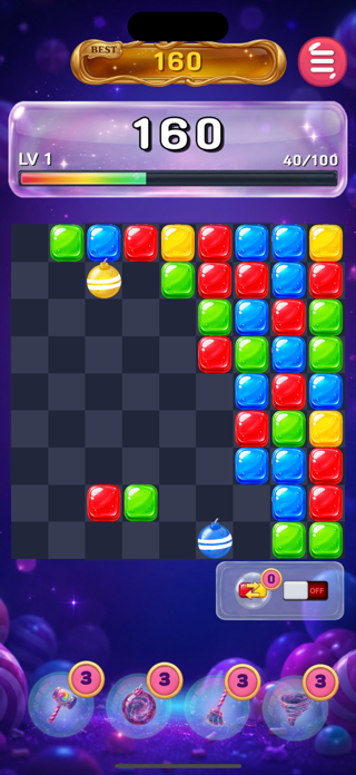 4 Blocks - Candy Block Puzzle Screenshot 2 of 4