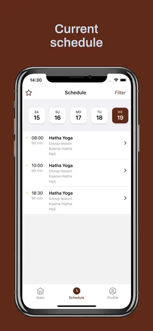 iva yoga studio screenshot 2