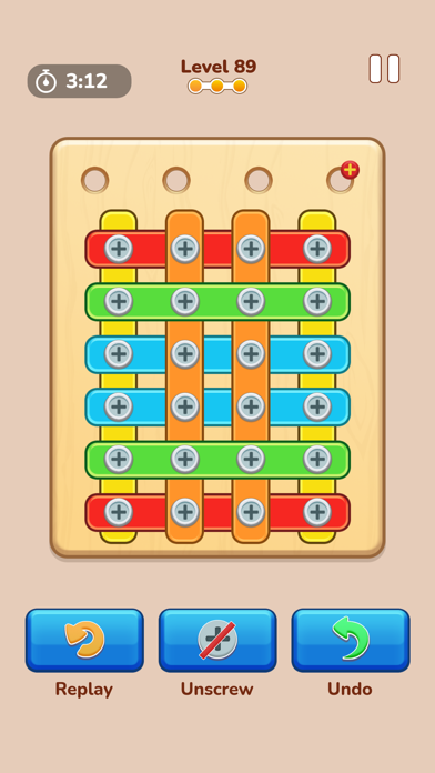 Nuts & Bolts - Unscrew Puzzle Screenshot