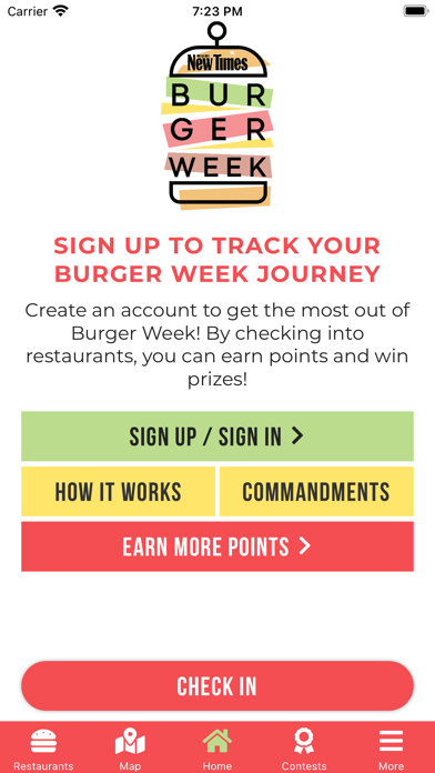Miami New Times Burger Week Screenshot