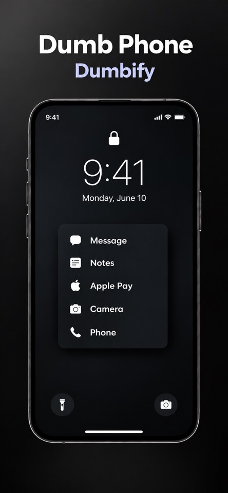 Dumb Phone - Dumbify screenshot 1