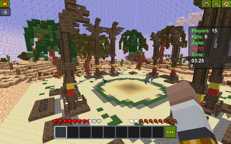 Build Battle: Block Craft Wars screenshot 1