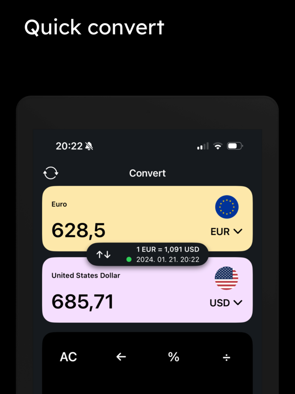 Currency Converter and Ratesのおすすめ画像2