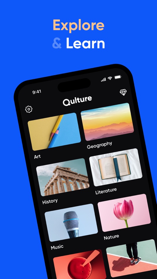 #1. Qulture - Explore & Learn (iOS) Podle: Martin Berbesson