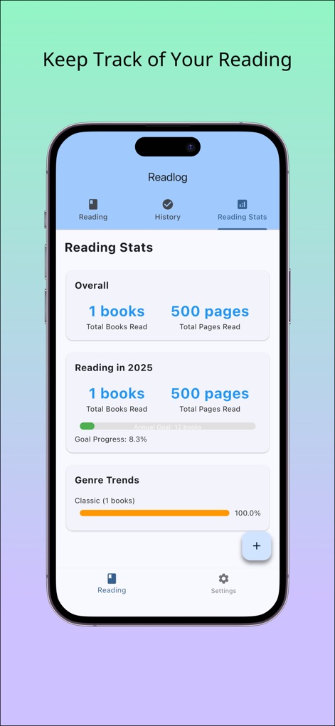 Readlog - Reading Progress ... - Books App | MWM