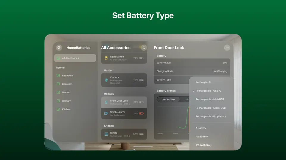 HomeBatteries for HomeKit screenshot 3