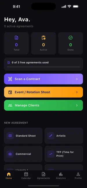 Model Agreement screenshot 4