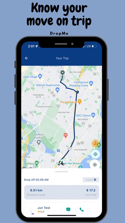 DropMe: Ride to Destination