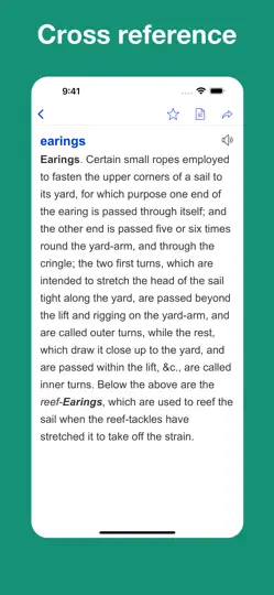 Screenshot von Dictionary Of Nautical Terms auf dem iPhone 4