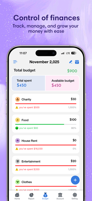 Spending Tracker & Budget Screenshot 2 of 7