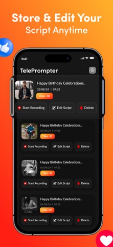 Teleprompter: Floating Notes screenshot
