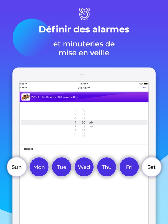 Screenshot #6 pour Radio FM: Music, News & Sports