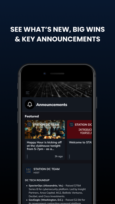 STATION DC iPhone screenshot 2 - Social Networking app