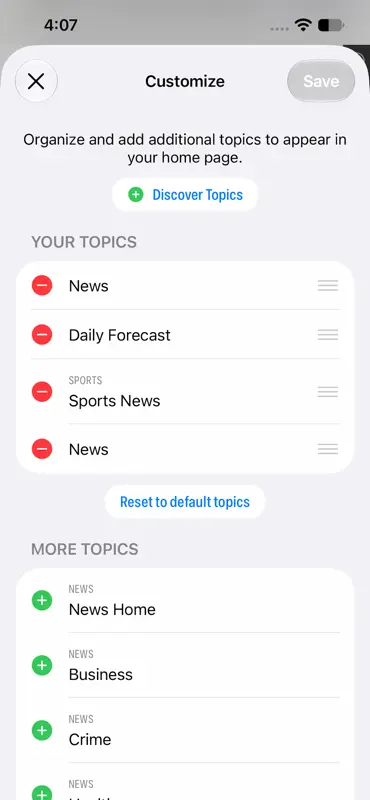 News 9 screenshot 4 of 6