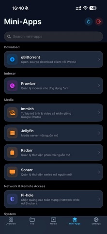 NasHubs Screenshot 3 of 7
