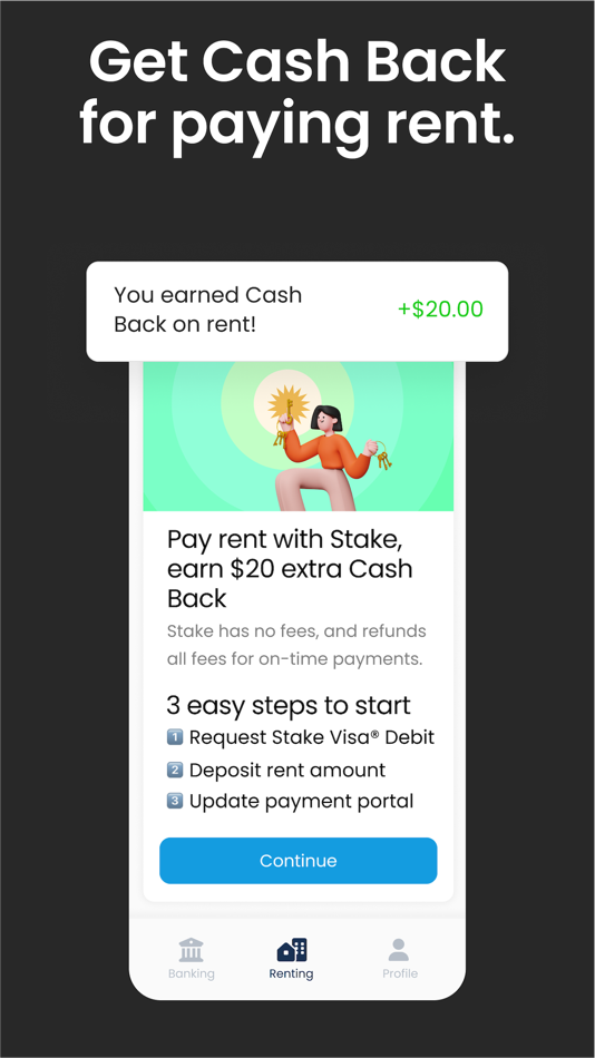 #1. Stake: Rent with a Return (iOS) 由: Stake Network, Inc