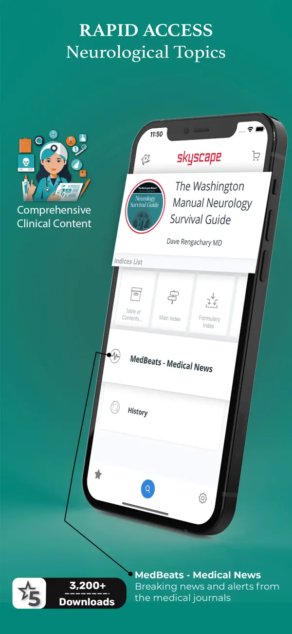 Screenshot #2 pour Washington Manual Neurology