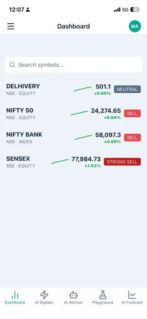 AlgoTradingAI screenshot 1