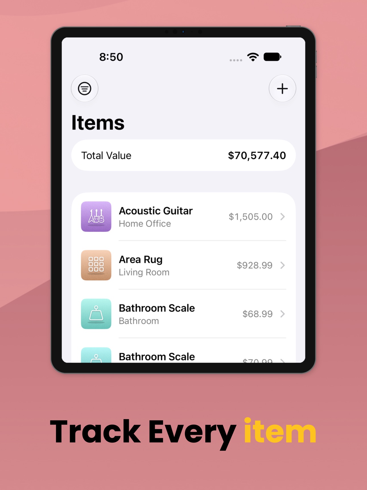 Screenshot 10 of homeInv