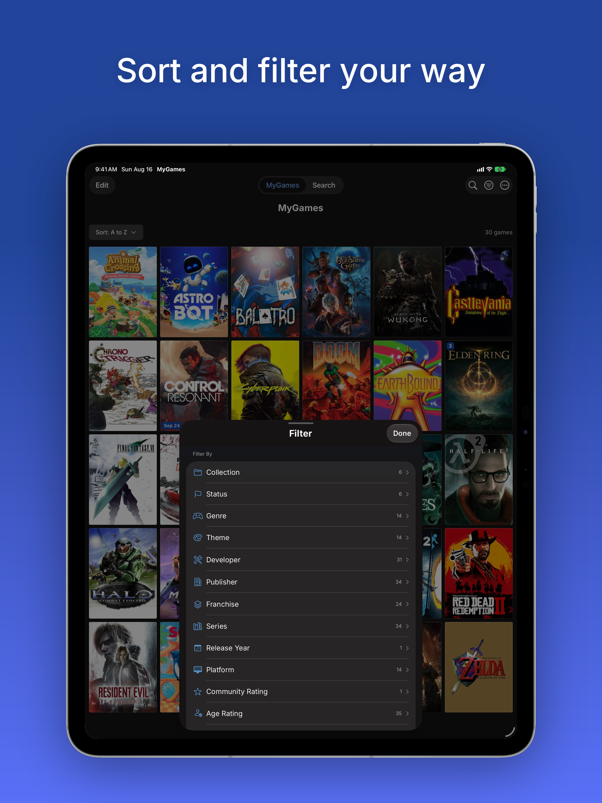 MyGames Database screenshot 18