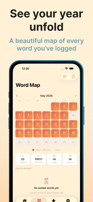 Glint - One Word Journal screenshot 2
