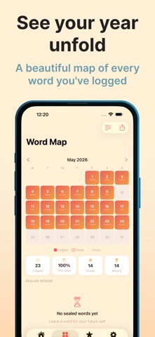 Glint - One Word Journal Screenshot 2 of 5