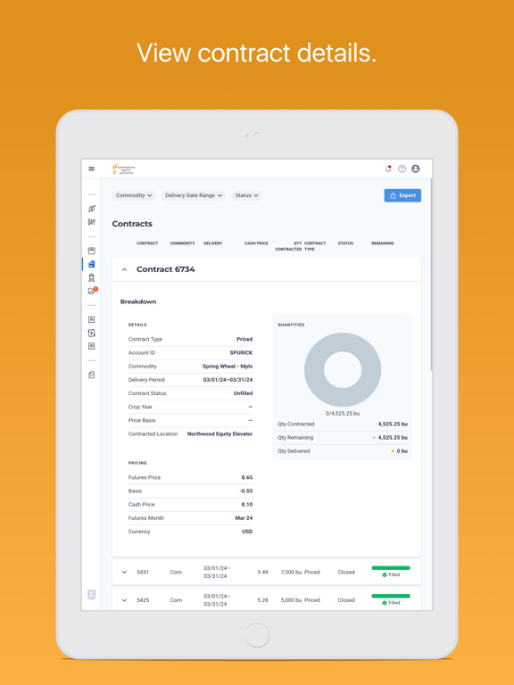 Northwood Equity Elevator iPad screenshot 4 - Business app