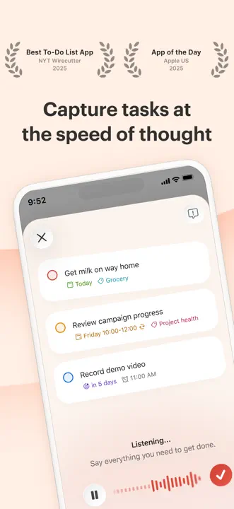 Todoist: Screenshot 1 von 7