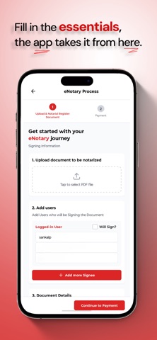 eNotary | 10 mins Notarization screenshot