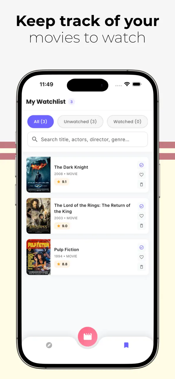 Screenshot #3 pour Movie-Matcher
