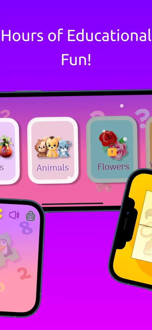 #3. Kiddo Puzzle: Learning Game (iOS) 由: Mansi Agarwal