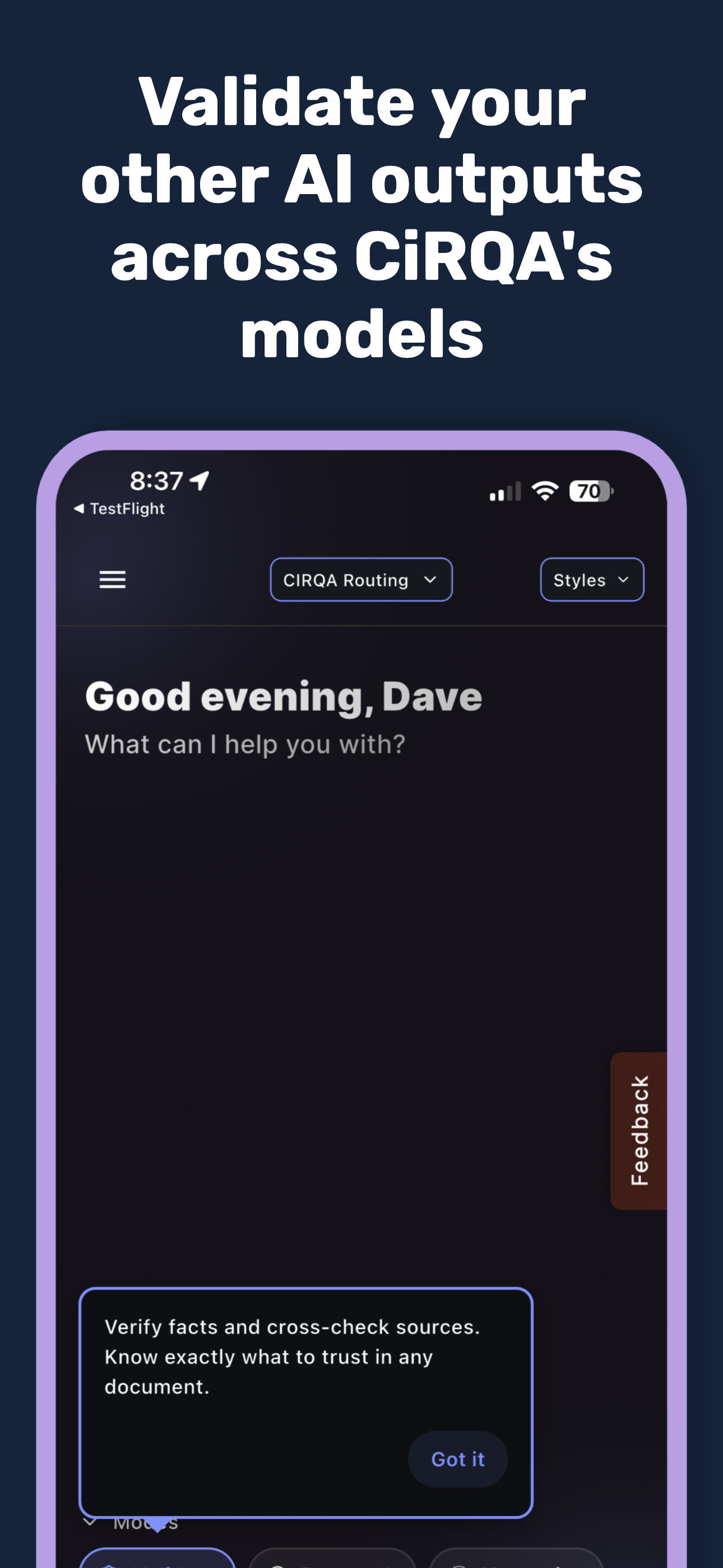 CIRQA AI screenshot 4