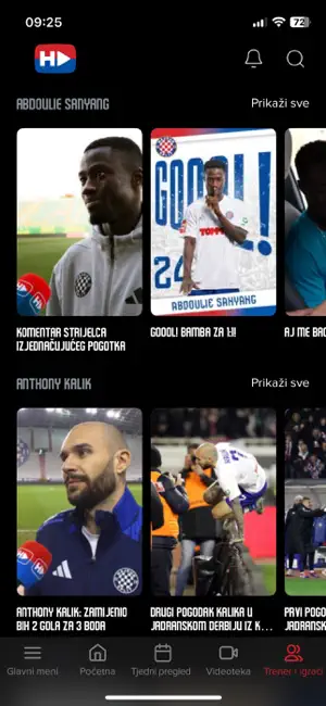 Hajduk Digital TV screenshot 4