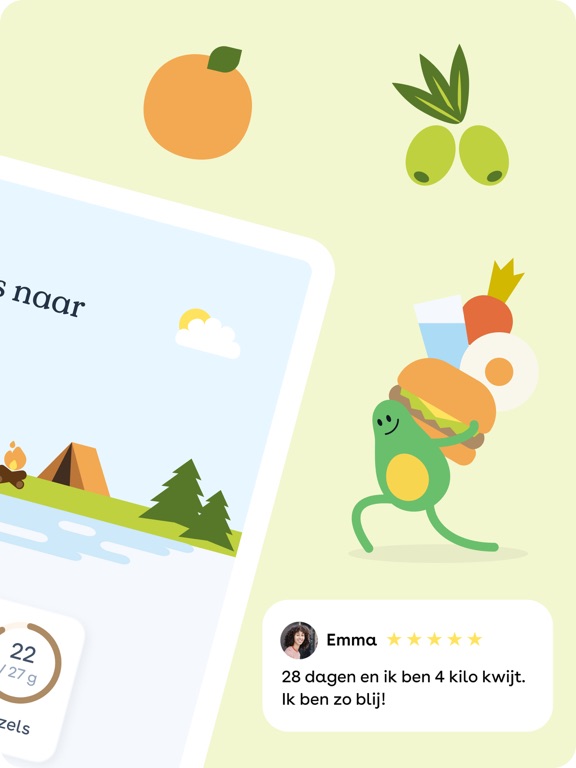 Foodvisor - Voeding & Dieet iPad app afbeelding 2
