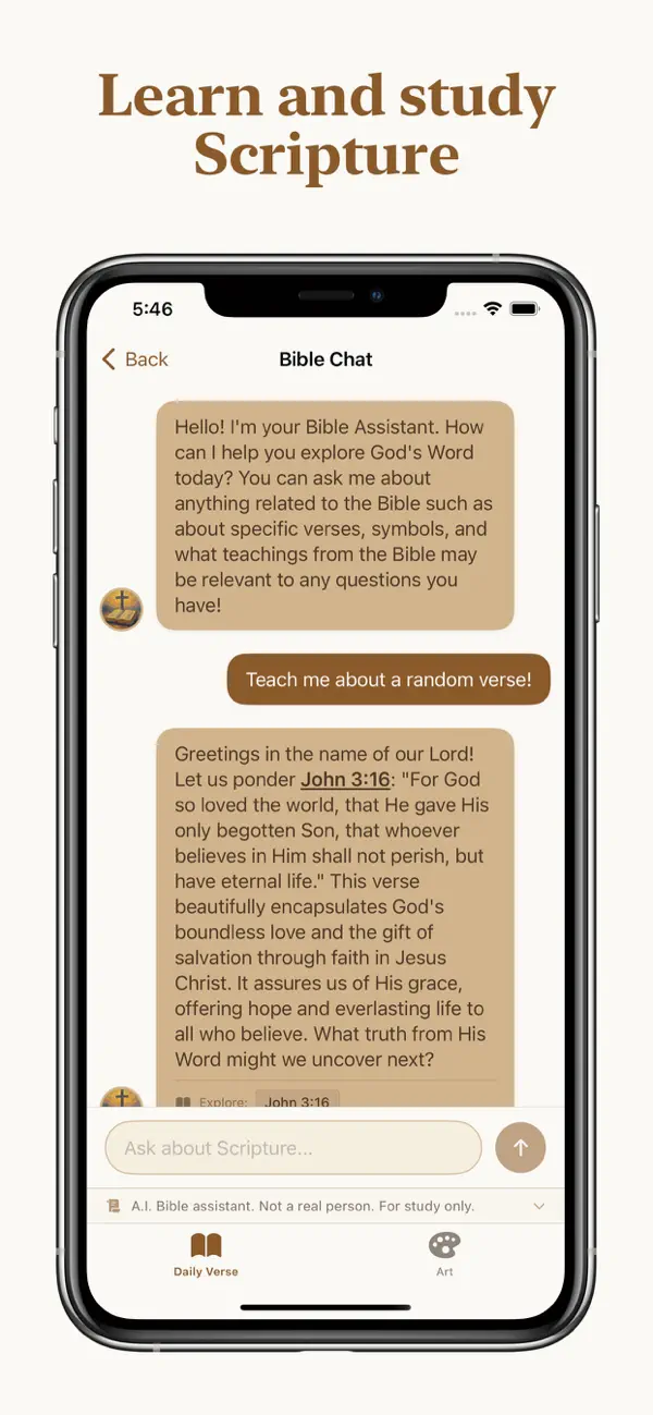#2. Bible Chat (iOS) Ved: Kawaii