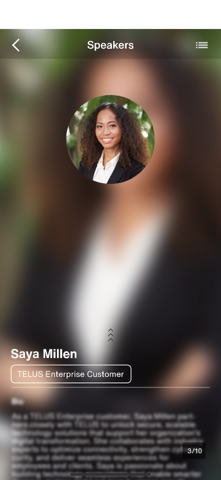 TELUS Events screenshot