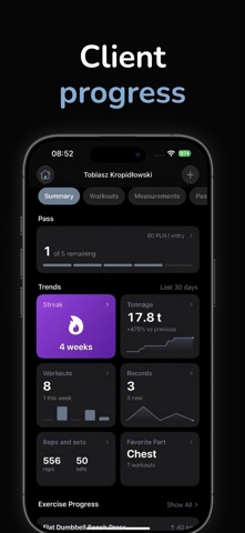 Moventa: Personal Trainer App Screenshot 1 of 5