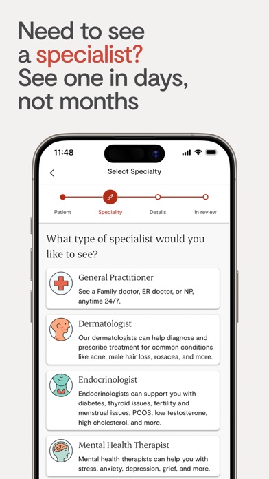 Maple – Online Doctors 24/7 iPhone screenshot 5 - Medical app