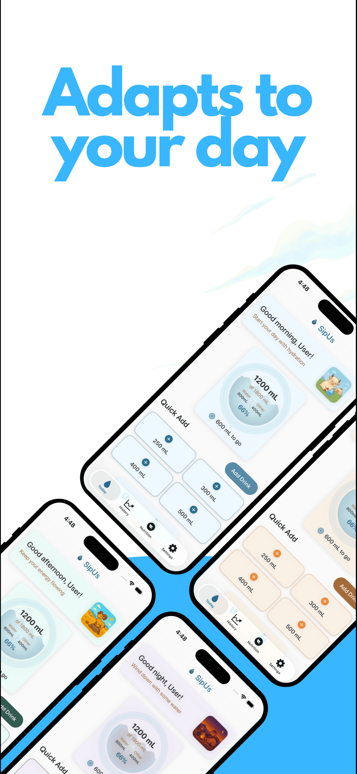 SipUs - Water Tracker screenshot 2