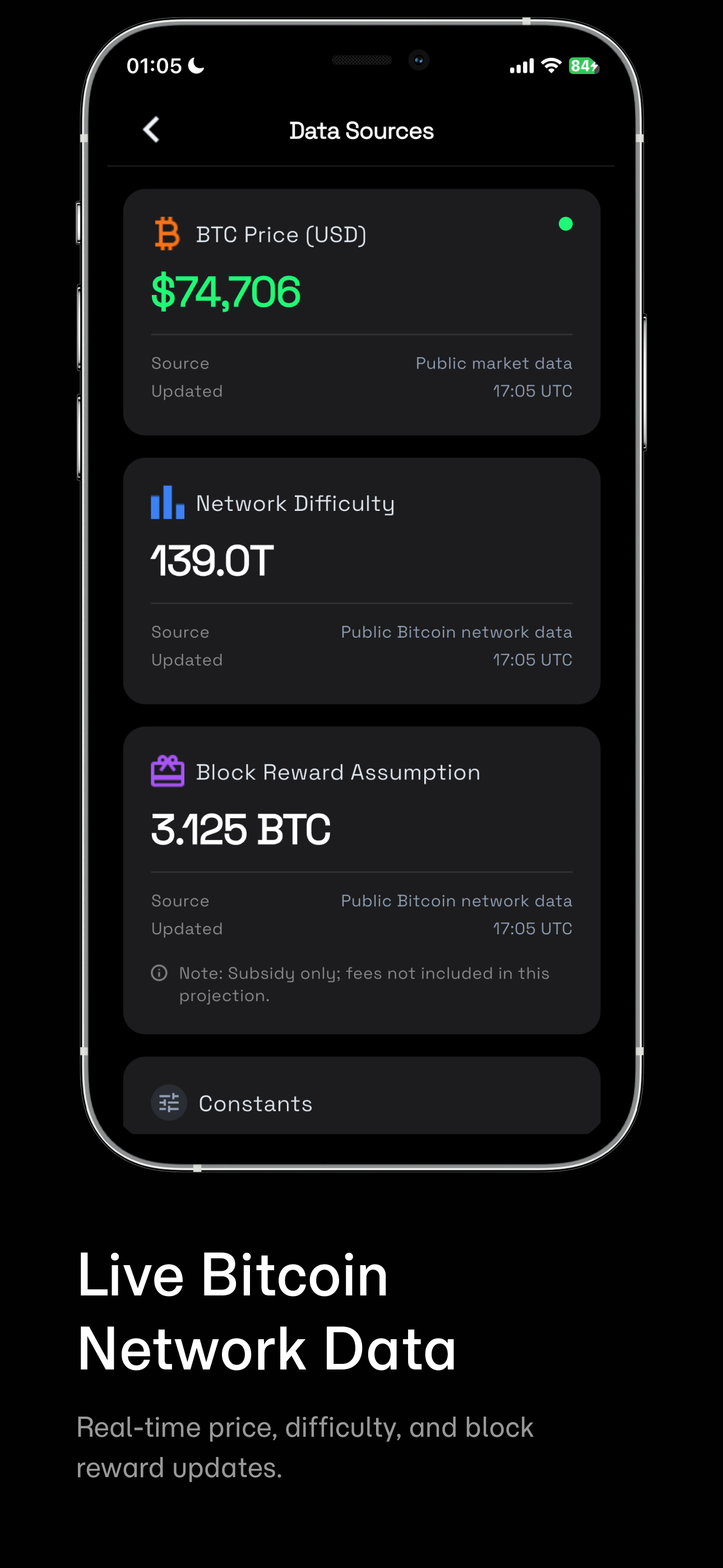 BTC Mining Profit Calculator