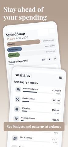 SpendSnap - Expense Tracker screenshot