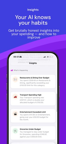 Nami: Spending Tracker screenshot