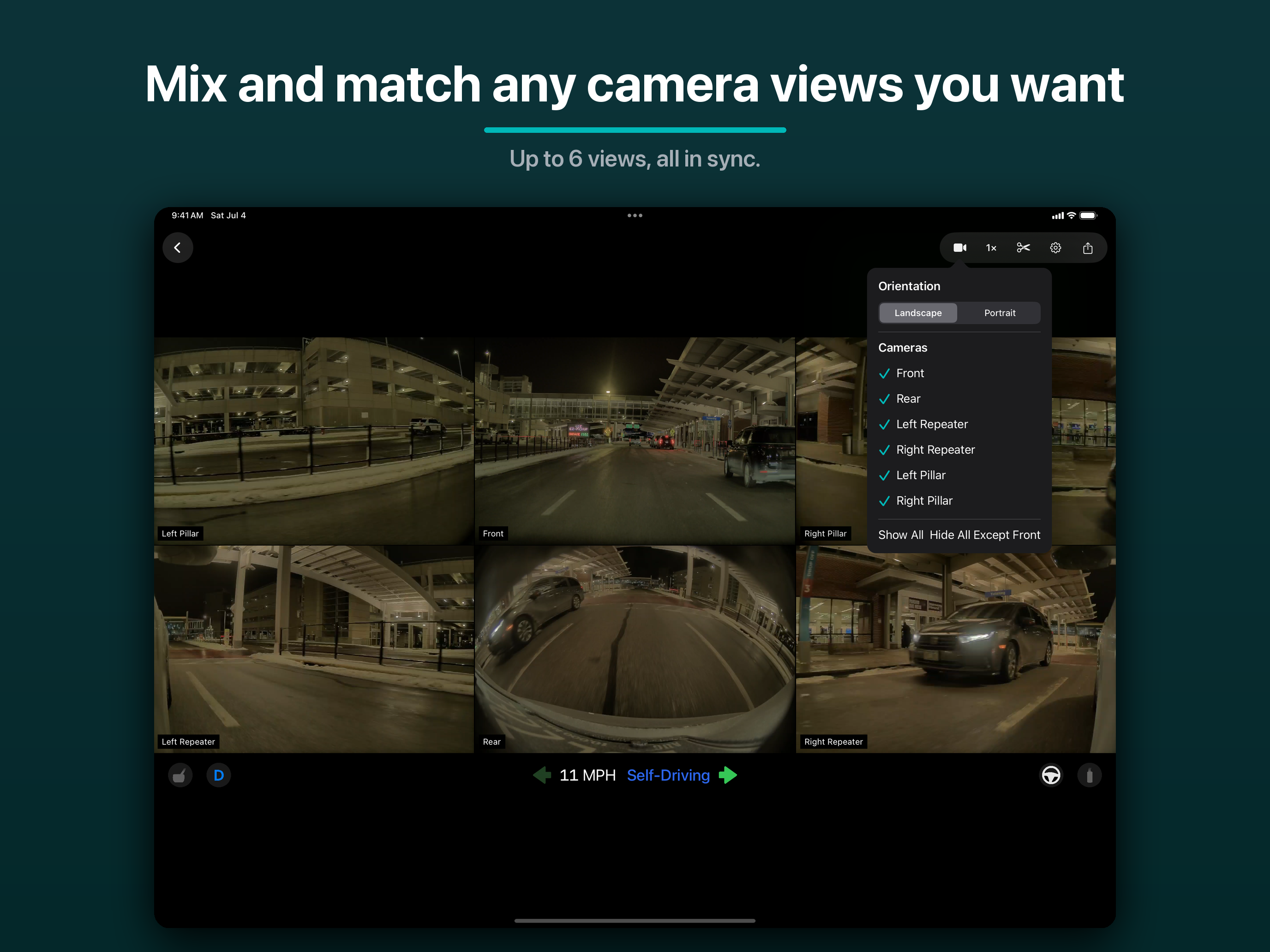 FusionCam for Tesla screenshot 14