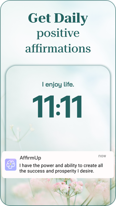 I am Affirmations Daily Alerts Screenshot