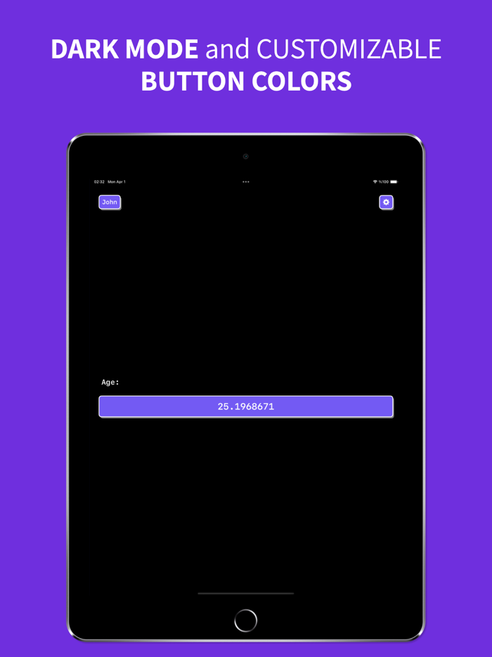 Age Calculator - Decimal Age