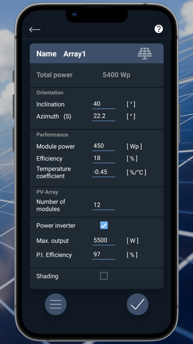 PV Calculator Premium Screenshot