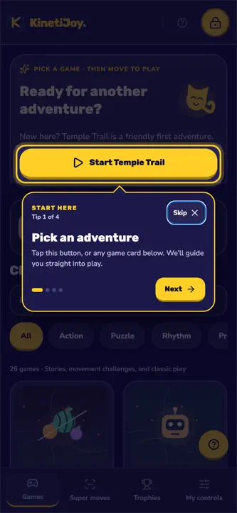 KinetiJoy screenshot 1